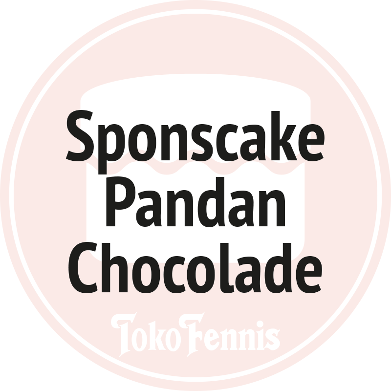 Sponscake Pandan - Chocolade