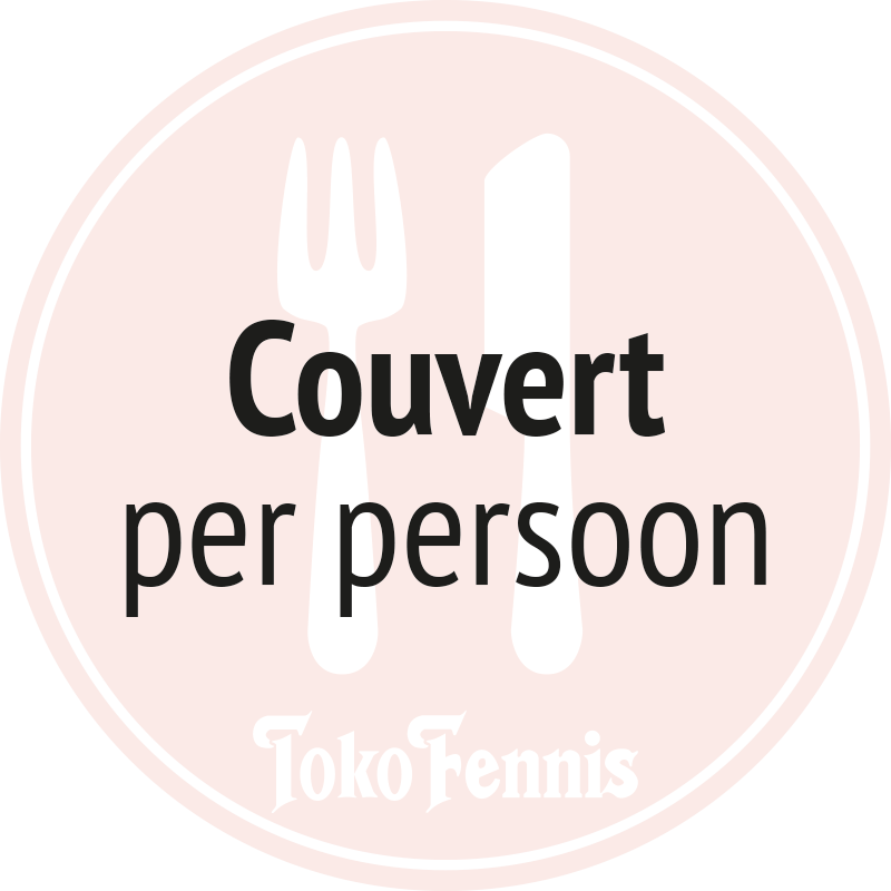 Couvert per persoon